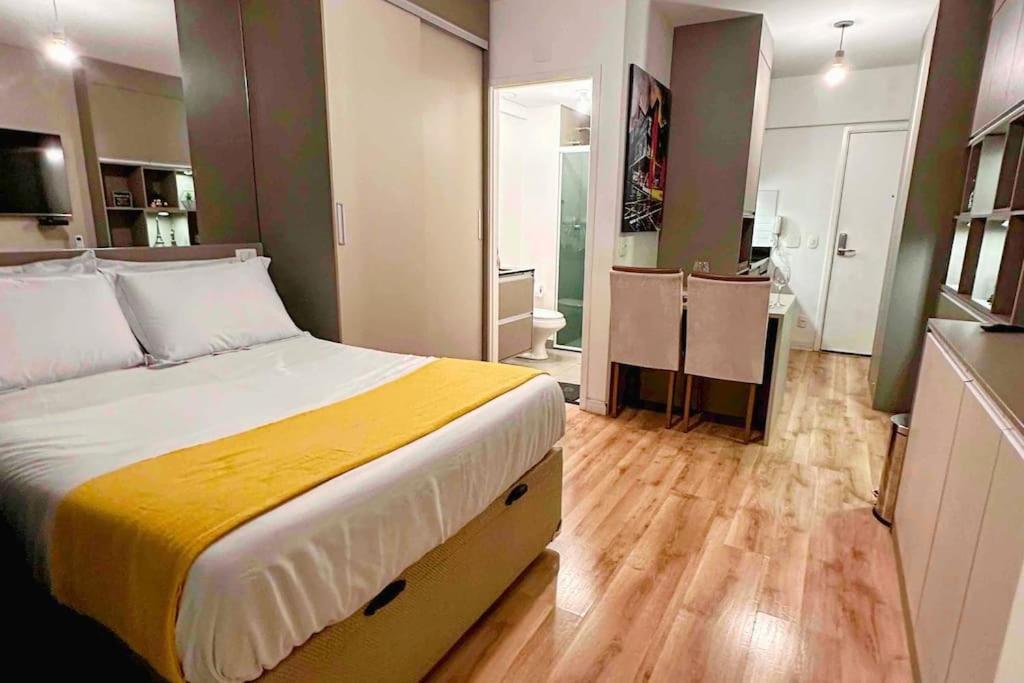 Апартаменты Studio Com Vista Incrivel 22º Andar Сан-Пауло Экстерьер фото