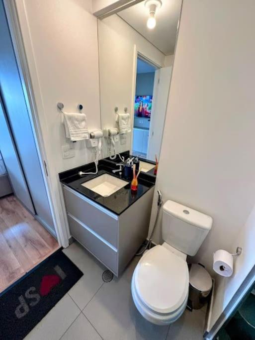 Апартаменты Studio Com Vista Incrivel 22º Andar Сан-Пауло Экстерьер фото