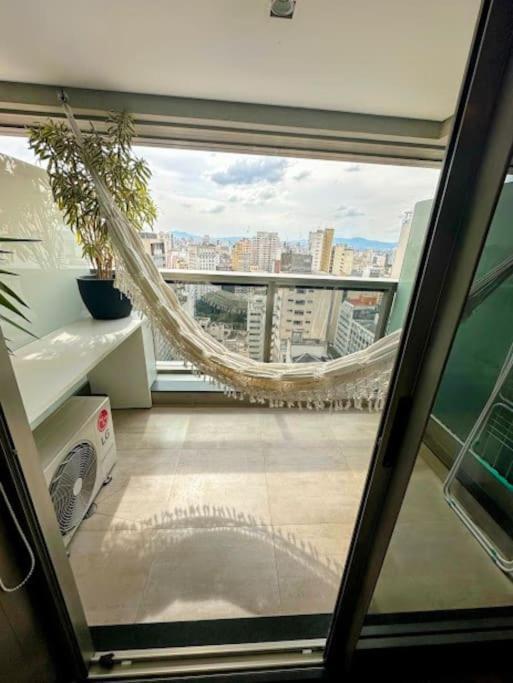 Апартаменты Studio Com Vista Incrivel 22º Andar Сан-Пауло Экстерьер фото