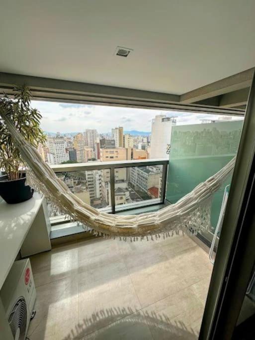 Апартаменты Studio Com Vista Incrivel 22º Andar Сан-Пауло Экстерьер фото